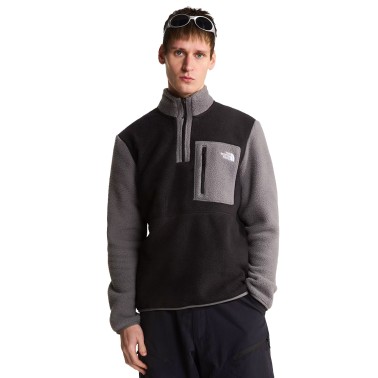 Men's Sweatshirt Black - The North Face Yumiori 1/4 Zip
