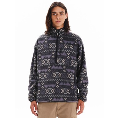 Ανδρική Μακρυμάνικη Μπλούζα Μαύρη - EMERSON 