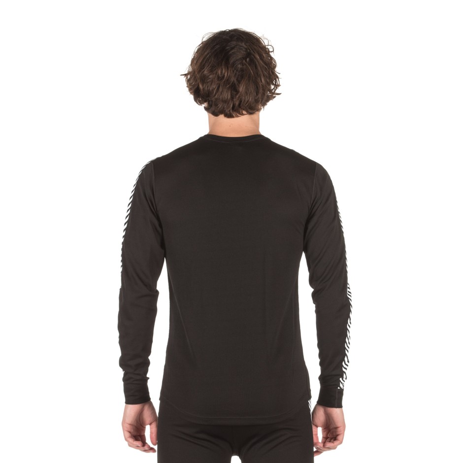 HELLY HANSEN LIFA STRIPE CREW 48800-998 Black