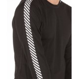 HELLY HANSEN LIFA STRIPE CREW 48800-998 Black Image 1