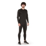HELLY HANSEN LIFA STRIPE CREW 48800-998 Black Image 2