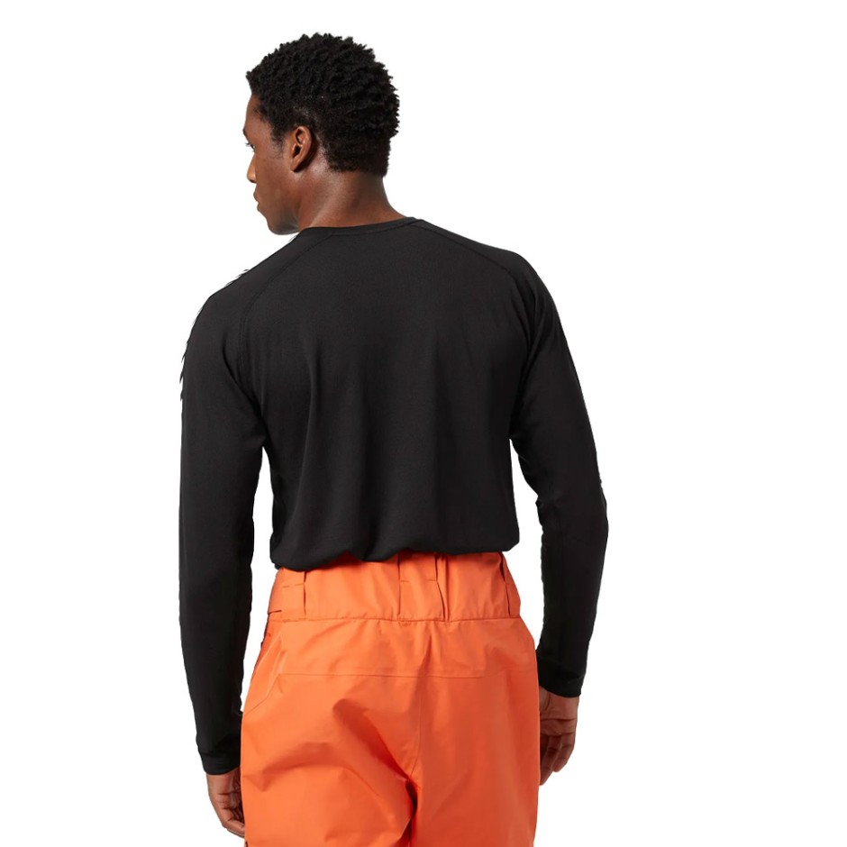 HELLY HANSEN HEH LIFA ACTIVE STRIPE CREW 49412-990 Black