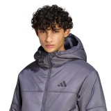Ανδρικό Μπουφάν Ανθρακί - adidas Sportswear Essentials Highloft Insulated Puffer Εικόνα 1