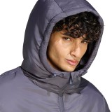 Ανδρικό Μπουφάν Ανθρακί - adidas Sportswear Essentials Highloft Insulated Puffer Εικόνα 2