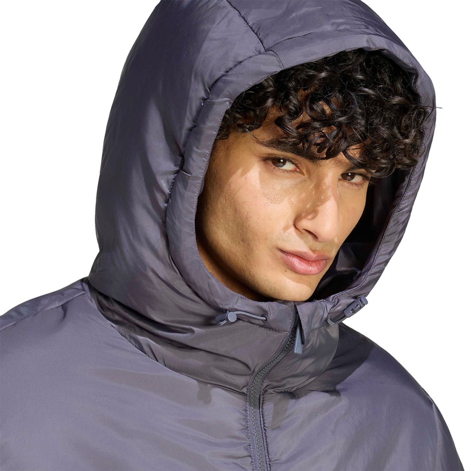 Ανδρικό Μπουφάν Ανθρακί - adidas Sportswear Essentials Highloft Insulated Puffer