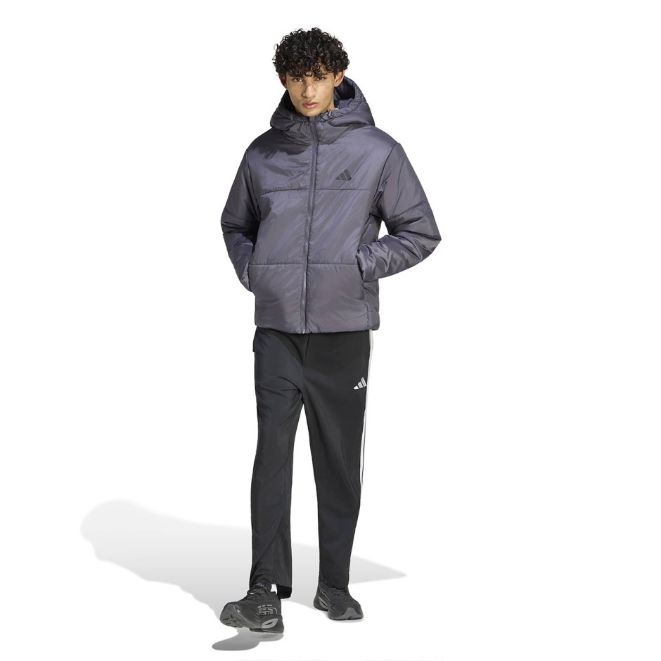Ανδρικό Μπουφάν Ανθρακί - adidas Sportswear Essentials Highloft Insulated Puffer