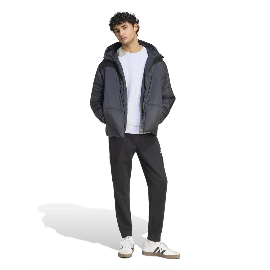 Ανδρικό Μπουφάν Μαύρο - adidas Sportswear Essentials Highloft Insulated Puffer
