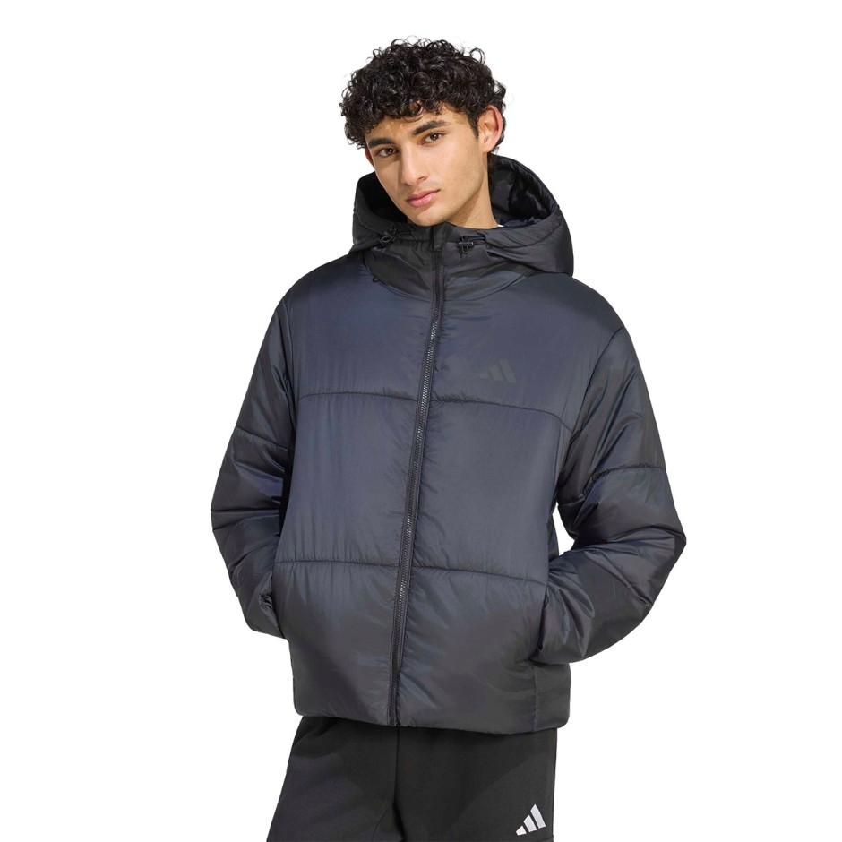 Ανδρικό Μπουφάν Μαύρο - adidas Sportswear Essentials Highloft Insulated Puffer
