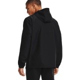 UNDER ARMOUR SPORTSTYLE WINDBREAKER 1361621-001 Black Image 0
