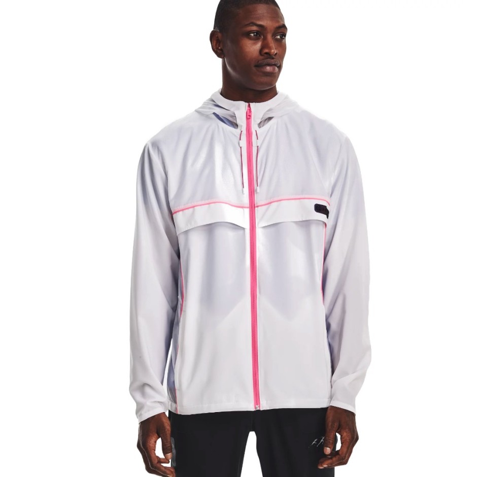 UNDER ARMOUR RUN ANYWHERE JACKET 1374229-100 White