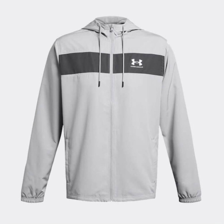 Ανδρικό Μπουφάν Γκρι - Under Armour Sportstyle Windbreaker 