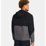 UNDER ARMOUR LEGACY WINDBREAKER 1382875-001 Black Image 0