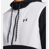 UNDER ARMOUR LEGACY WINDBREAKER 1382875-001 Black Image 1