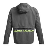UNDER ARMOUR STORM RUN HOODED JACKET 1376795-025 Coal Image 0