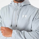 Ανδρικό Μπουφάν Γκρι - Under Armour Rival Woven Windbreaker Εικόνα 1