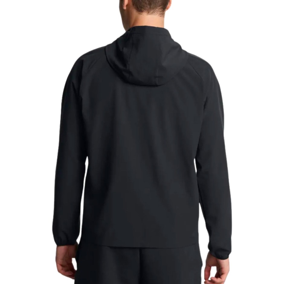 UNDER ARMOUR RIVAL WVN WINDBREAKER 1390149-001 Black