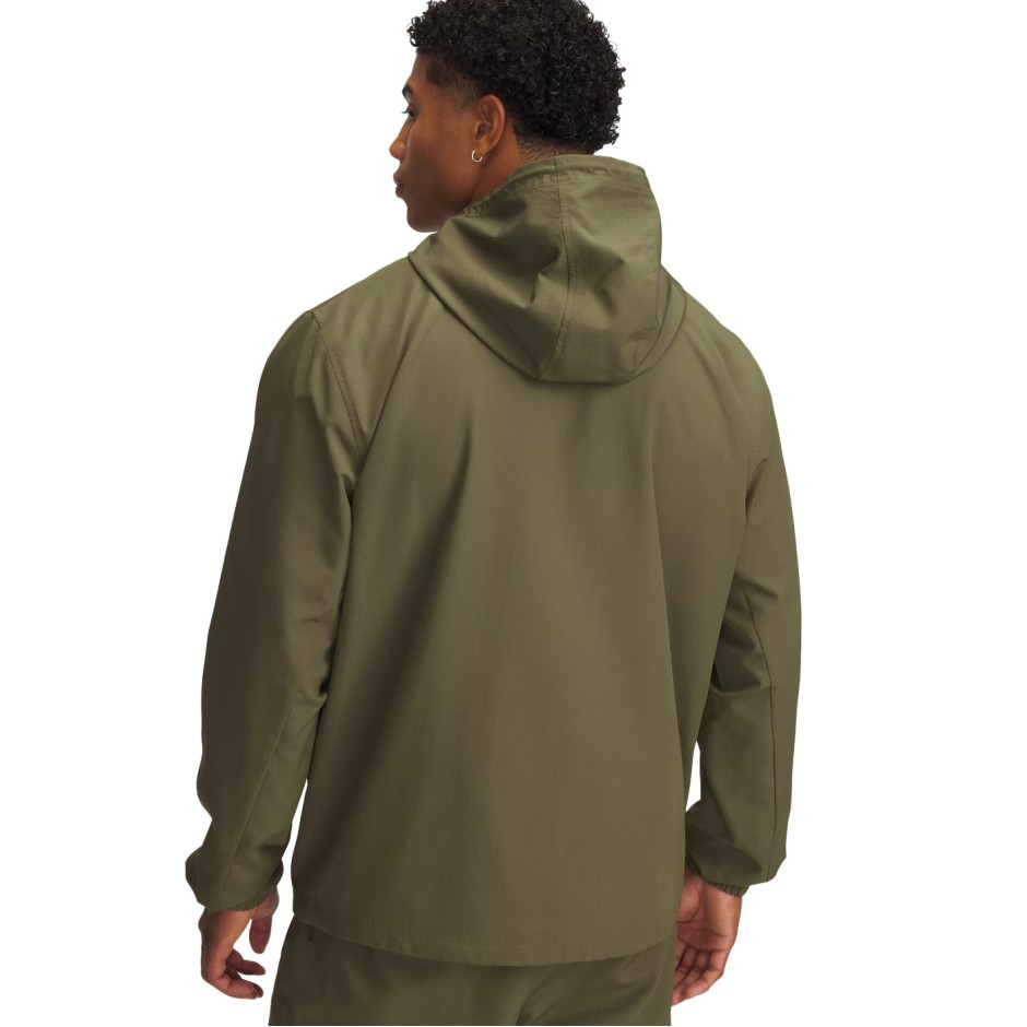 UNDER ARMOUR RIVAL WVN WINDBREAKER 1390149-390 Green