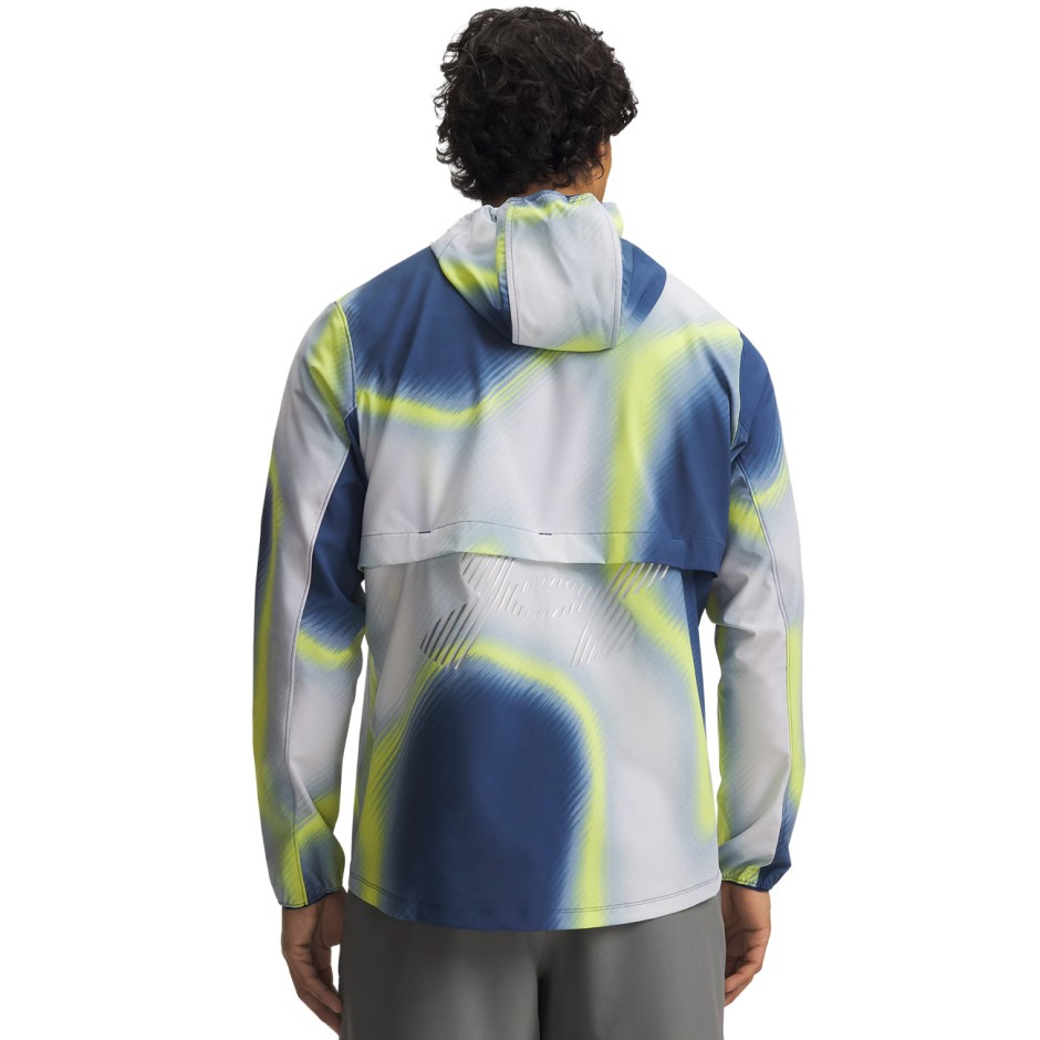 Men's Running Jacket Colorful - Under Armour Velociti Storm