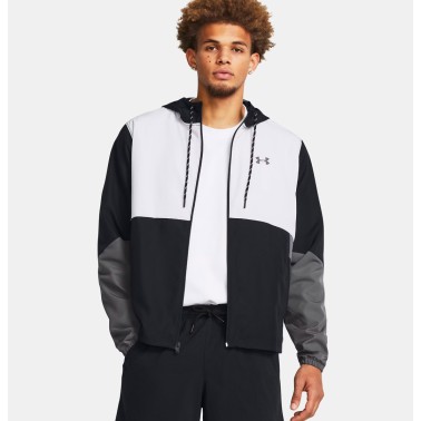 UNDER ARMOUR LEGACY WINDBREAKER 1382875-001 Black