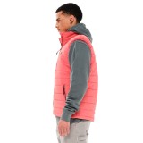 BASEHIT MEN'S VEST JACKET 191.BM10.32-TT73 CORAL Κοραλί