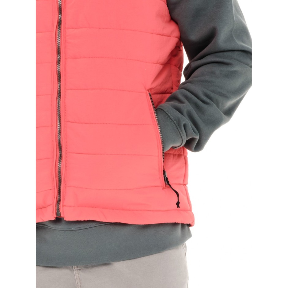 BASEHIT MEN'S VEST JACKET 191.BM10.32-TT73 CORAL Κοραλί