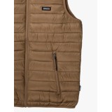 BASEHIT MEN'S PUFFER VEST JACKET 201.BM10.141-NL GOLD BROWN Brown Image 1