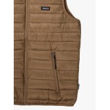 BASEHIT MEN'S PUFFER VEST JACKET 201.BM10.141-NL GOLD BROWN Καφέ