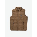 EMERSON MEN'S VEST JACKET 201.EM10.140-NL GOLD BROWN Brown Image 