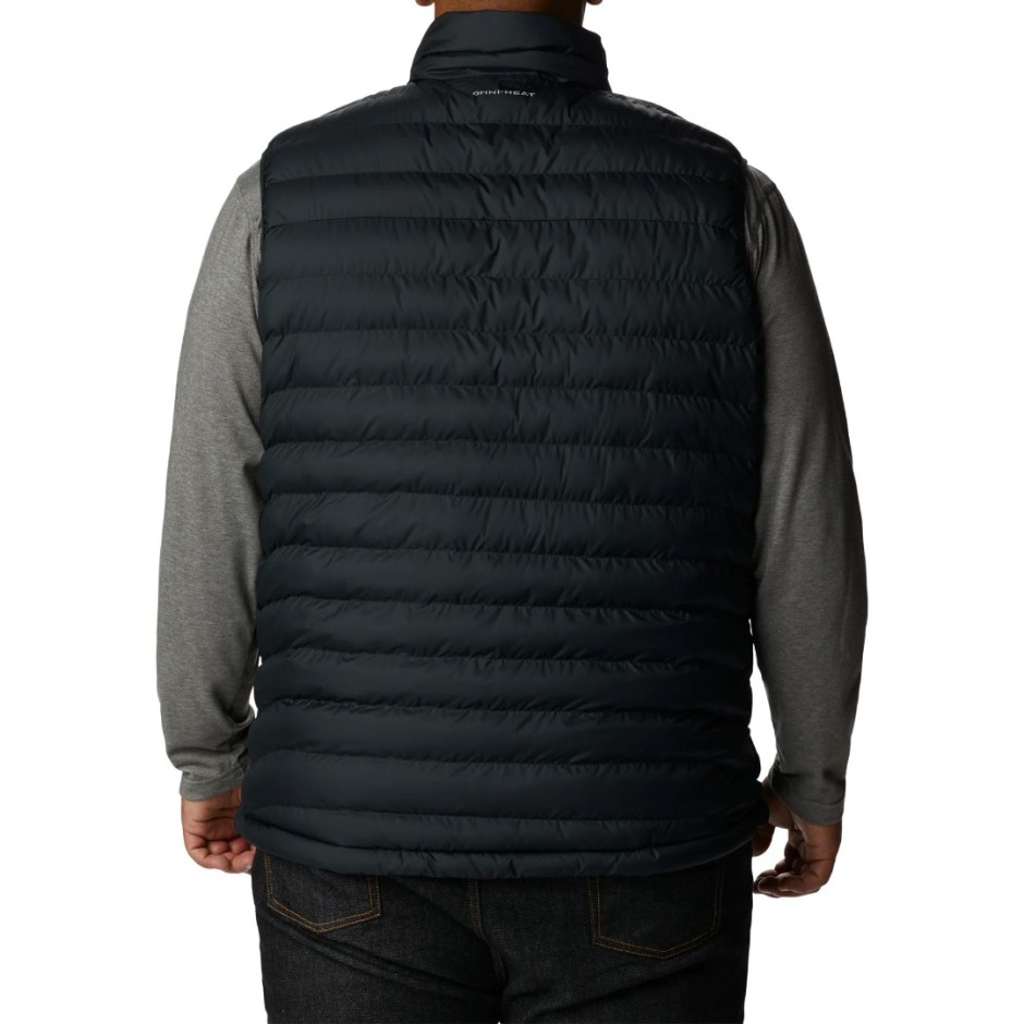 Ανδρικό Αμάνικο Μπουφάν Μαύρο - Columbia Powder Lite II Vest