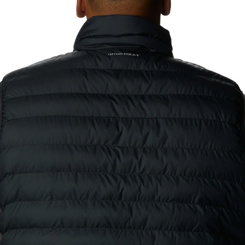 Ανδρικό Αμάνικο Μπουφάν Μαύρο - Columbia Powder Lite II Vest