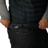 Ανδρικό Αμάνικο Μπουφάν Μαύρο - Columbia Powder Lite II Vest Εικόνα 7