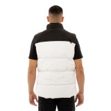 BE:NATION PUFFER TWO COLOUR VEST LOGO JACKET 08302404-02 White Image 0