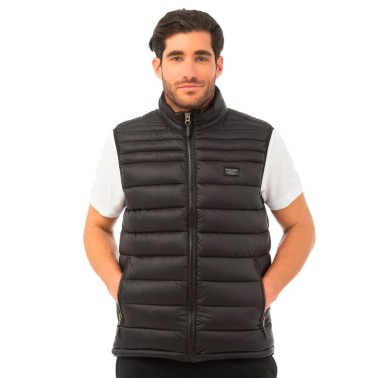 BE:NATION PUFFER VEST LOGO JACKET 08302402-01 Black