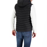SUPERDRY D3 SDCD HOODED FUJI SPORT PADDED GILET M5011896A-02A Black Image 0