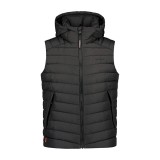 SUPERDRY D3 SDCD HOODED FUJI SPORT PADDED GILET M5011896A-02A Black Image 1