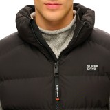 SUPERDRY D2 SDCD SPORTS PUFFER GILET M5011897A-02A Black Image 0