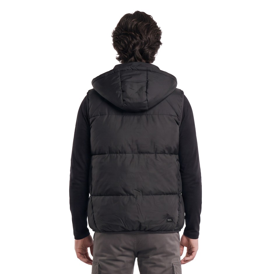 Men's Vest Jacket Black - District75 