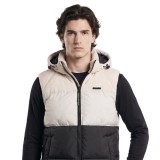 Men's Vest Jacket Beige - District75  Image 1