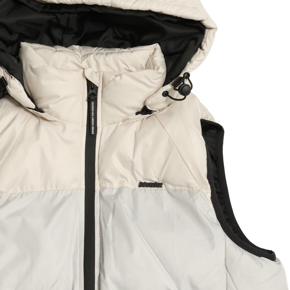 Men's Vest Jacket Beige - District75 