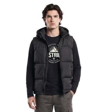 Men's Vest Jacket Black - District75 