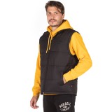 Russell Athletic GILET WITH CONCEALED HOOD A9-703-2-099 Μαύρο