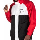 NIKE SPORTSWEAR SWOOSH WOVEN HOODED JACKET CJ4888-657 Red Image 1