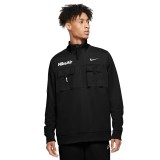 NIKE AIR MEN'S 1/2-ZIP JACKET CU4168-010 Black Image 