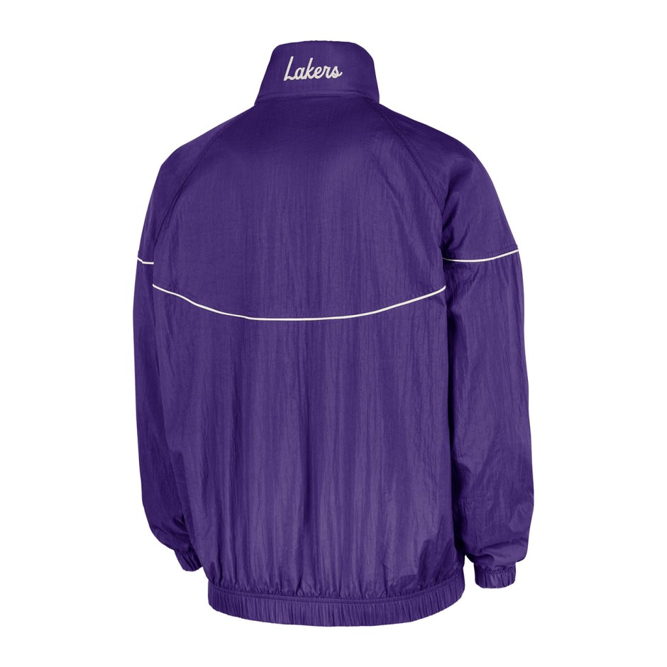 Ανδρικό Μπουφάν NBA Μωβ - Nike Los Angeles Lakers Courtside Windrunner