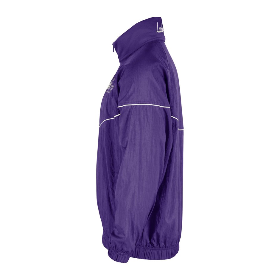 Ανδρικό Μπουφάν NBA Μωβ - Nike Los Angeles Lakers Courtside Windrunner