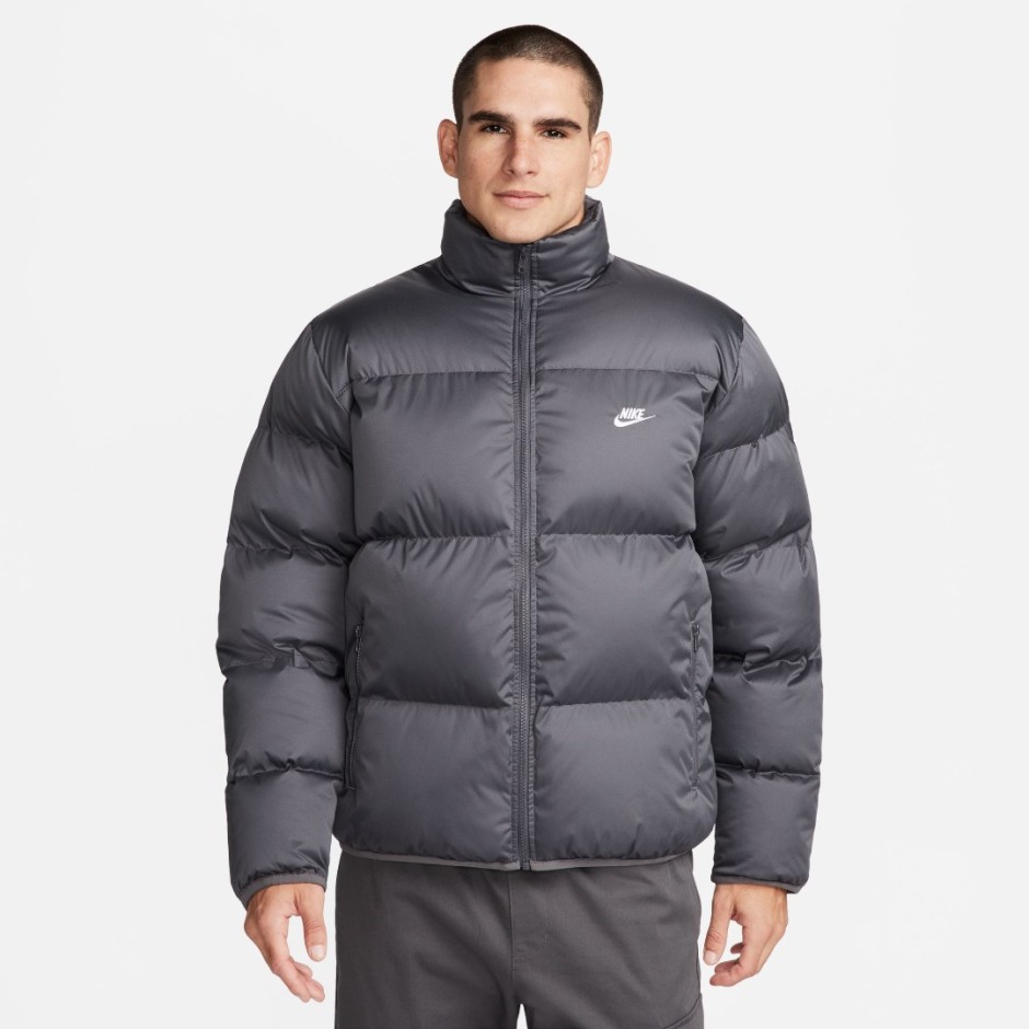 Ανδρικό Μπουφάν Ανθρακί - Nike Sportswear Club