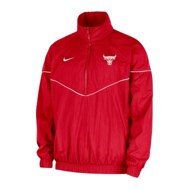 Ανδρικό Μπουφάν NBA Κόκκινο - Nike Chicago Bulls Courtside Windrunner