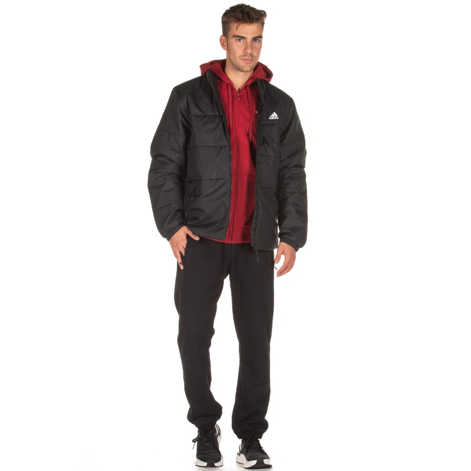 adidas Performance BSC 3-STRIPES INSULATED WINTER JACKET DZ1396 Black