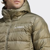adidas Performance Terrex Multi Light Down Λαδί - Ανδρικό Μπουφάν Εικόνα 1