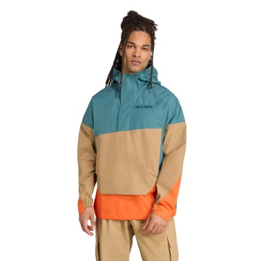 Ανδρικό Μπουφάν Πολύχρωμο - adidas Performance Terrex Xploric 2.5L Climaproof Anorak